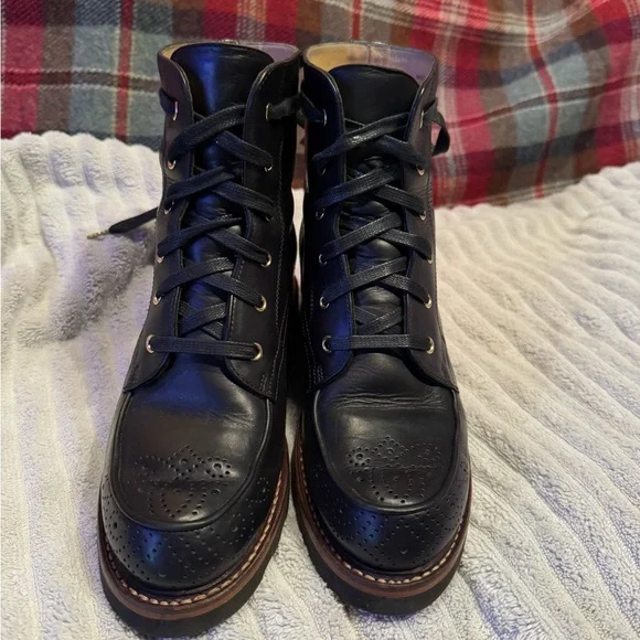 From the Office of Angela Scott Mr. Ryan wedge booties - Picture 7 of 16